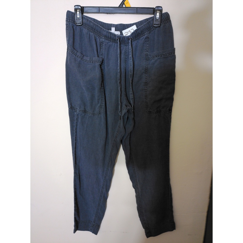 Splendid Jogger Pants Womens XS Gray Utility Coastal Airy Textured Tapered 2157